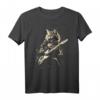 Rockin' Cat Guitarist - Lustiges Katzen-Gitarre T-Shirt für Musik- und Katzenliebhaber, perfekt als Geschenk zu Geburtstagen & Weihnachten