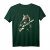 Rockin' Cat Guitarist - Lustiges Katzen-Gitarre T-Shirt für Musik- und Katzenliebhaber, perfekt als Geschenk zu Geburtstagen & Weihnachten