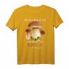 Lustiges Passion Pilze Sammeln Steinpilz T-Shirt - Geschenkidee für Pilzjäger, Pilzliebhaber & Mykologen