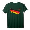 Deutschland Fanartikel Set mit Fahne, T-Shirt, Haarreif & Trikot  Für Fußball, Eishockey & Handball Fans bei Spielen, Grillabenden und im Stadion