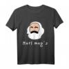 Karl Marx Marxismus Design T-Shirt mit Aufschrift 'Karl Mags'  Perfekt für Sozialisten und Kommunismus-Glaube