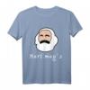 Karl Marx Marxismus Design T-Shirt mit Aufschrift 'Karl Mags'  Perfekt für Sozialisten und Kommunismus-Glaube