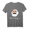 Karl Marx Marxismus Design T-Shirt mit Aufschrift 'Karl Mags'  Perfekt für Sozialisten und Kommunismus-Glaube