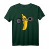 Lustiges Trainieren T-Shirt mit Banane - Motivationsshirt für Fitnessstudio, Männer, Frauen, Teenager & Jugendliche, Humorvolles Workout-Shirt
