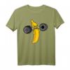 Lustiges Trainieren T-Shirt mit Banane - Motivationsshirt für Fitnessstudio, Männer, Frauen, Teenager & Jugendliche, Humorvolles Workout-Shirt