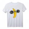 Lustiges Trainieren T-Shirt mit Banane - Motivationsshirt für Fitnessstudio, Männer, Frauen, Teenager & Jugendliche, Humorvolles Workout-Shirt