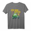 Kinder Vierter Geburtstag T-Shirt - Ich bin 4 Jahre mit Traktor Design für kleine Treckerfahrer & Geburtstagsüberraschung für Jungen