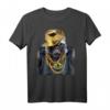 Rapper Gorilla im Hip Hop Style Outfit T-Shirt  Lustiges Tiermotiv für Tierliebhaber und Hip-Hop Fans