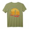 Sunset Stand Up Paddle Board T-Shirt für Frauen - Vintage Surferinnen Design, Perfekt für Wassersport & Outdoor-Aktivitäten 2021