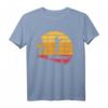 Sunset Stand Up Paddle Board T-Shirt für Frauen - Vintage Surferinnen Design, Perfekt für Wassersport & Outdoor-Aktivitäten 2021