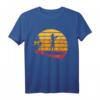 Sunset Stand Up Paddle Board T-Shirt für Frauen - Vintage Surferinnen Design, Perfekt für Wassersport & Outdoor-Aktivitäten 2021
