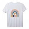 Kinder Niedlich Regenbogen Sieben - Lustiges 7 Jahre Geburtstag Spruch T-Shirt für Mädchen, Tochter & Schwester