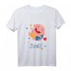 Lustiges Baby Gender Reveal T-Shirt - 'Ich sage, es wird ein Junge' für Team Junge bei Babypartys