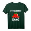 Strawberry Gang Süßes Sommer Früchte Erdbeere Pflücker Team T-Shirt  Perfektes Geschenk für Obstliebhaber, Vegetarier & Veganer