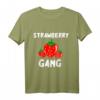 Strawberry Gang Süßes Sommer Früchte Erdbeere Pflücker Team T-Shirt  Perfektes Geschenk für Obstliebhaber, Vegetarier & Veganer