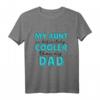 Kinder T-Shirt 'My Aunt Is Cooler Than My Dad' - Lustiges Design für kleine Jungen, perfekte Geschenkidee für Nichte, Neffe, Tante oder Schwester