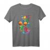 Buntes Zebra mit Sonnenbrille Safari T-Shirt  Farbvolles Afrika Motiv für Freizeit & Streetwear