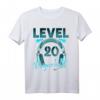 Level 20 Jahre Gamer Geburtstag T-Shirt für Jungs, Mädchen, Männer & Frauen  Perfekt zum 20. Geburtstag, Lanparty & Gaming-Fest