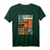 Jazz Snare Piano Musik T-Shirt für Musiker & Jazz Fans  Perfektes Band- und Instrumenten-Design für Musiker und Musikliebhaber