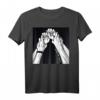 Pop-Art BDSM Liebhaber T-Shirt mit Handschlag-Design  Originelles Geburtstagsgeschenk mit humorvollem Statement