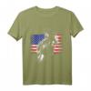 USA Flagge Cowboy T-Shirt  Coole Western-Geschenkidee für Cowboy- und Texas-Liebhaber zu Weihnachten, Geburtstag & Männertag