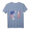 USA Flagge Cowboy T-Shirt  Coole Western-Geschenkidee für Cowboy- und Texas-Liebhaber zu Weihnachten, Geburtstag & Männertag