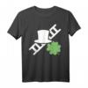 Schornsteinfeger T-Shirt mit Ladder und Glückssymbol - Klassisch geschnitten, langlebig, perfekt für Chimney Sweep Profis