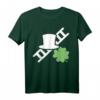 Schornsteinfeger T-Shirt mit Ladder und Glückssymbol - Klassisch geschnitten, langlebig, perfekt für Chimney Sweep Profis