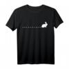 Hasenspuren Kaninchen Hasen Spuren Haustier T-Shirt  Perfekt für Tierliebhaber, Kaninchenzüchter & Hasenbesitzer