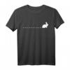 Hasenspuren Kaninchen Hasen Spuren Haustier T-Shirt  Perfekt für Tierliebhaber, Kaninchenzüchter & Hasenbesitzer