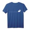 Hasenspuren Kaninchen Hasen Spuren Haustier T-Shirt  Perfekt für Tierliebhaber, Kaninchenzüchter & Hasenbesitzer