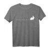Hasenspuren Kaninchen Hasen Spuren Haustier T-Shirt  Perfekt für Tierliebhaber, Kaninchenzüchter & Hasenbesitzer