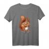 Eichhörnchen Verrückte Pelztiere Viecher Pelzkonvention T-Shirt - Lustiges Geschenk für Tier- und Waldliebhaber zu jedem Anlass