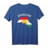 HapBunny T-Shirt mit Kurdischer Flagge  Kulturelles Design, klassisch geschnitten, perfektes Geschenk zum Jubiläum