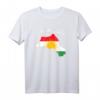 HapBunny T-Shirt mit Kurdischer Flagge  Kulturelles Design, klassisch geschnitten, perfektes Geschenk zum Jubiläum
