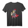 Kinderfreundlicher Ritter als Geburtstagsgeschenk - Lustiges Ritter Design T-Shirt für Kinder zum Geburtstag
