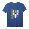 Schlesien Oberschlesien Polen Polska Geschenk Design T-Shirt  Kulturelles Heimatshirt für Weihnachten & Geburtstag