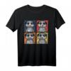 Afrika Tier Geschenk Tierpfleger Zoo Pop Art Erdmännchen T-Shirt  Perfektes Geschenk für Tierliebhaber, Zoo- und Safari-Fans