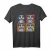 Afrika Tier Geschenk Tierpfleger Zoo Pop Art Erdmännchen T-Shirt  Perfektes Geschenk für Tierliebhaber, Zoo- und Safari-Fans