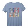 Afrika Tier Geschenk Tierpfleger Zoo Pop Art Erdmännchen T-Shirt  Perfektes Geschenk für Tierliebhaber, Zoo- und Safari-Fans