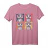 Afrika Tier Geschenk Tierpfleger Zoo Pop Art Erdmännchen T-Shirt  Perfektes Geschenk für Tierliebhaber, Zoo- und Safari-Fans