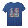 Afrika Tier Geschenk Tierpfleger Zoo Pop Art Erdmännchen T-Shirt  Perfektes Geschenk für Tierliebhaber, Zoo- und Safari-Fans
