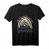 Kinder T-Shirt für große Schwester mit Regenbogen & Elefanten Design  Süßes Outfit zur Geburt & Geschwisterankündigung 2023