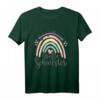 Kinder T-Shirt für große Schwester mit Regenbogen & Elefanten Design  Süßes Outfit zur Geburt & Geschwisterankündigung 2023