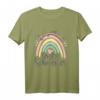 Kinder T-Shirt für große Schwester mit Regenbogen & Elefanten Design  Süßes Outfit zur Geburt & Geschwisterankündigung 2023