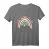 Kinder T-Shirt für große Schwester mit Regenbogen & Elefanten Design  Süßes Outfit zur Geburt & Geschwisterankündigung 2023