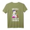 Mir egal ich bin ein Einhorn - Kinder, Mädchen & Damen T-Shirt mit Spruch, perfektes Geschenk für Einhorn-Liebhaber zu Weihnachten & Geburtstag