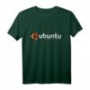 Ubuntu Linux Humanity T-Shirt  Inspirierendes Design mit digitalem Hintergrund für Linux- und Open-Source-Fans