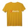 Ubuntu Linux Humanity T-Shirt  Inspirierendes Design mit digitalem Hintergrund für Linux- und Open-Source-Fans