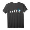 Judo Evolution cooles Judoka Retro Geschenk T-Shirt - Originelles Geburtstagsgeschenk für Judoka und Judo-Fans